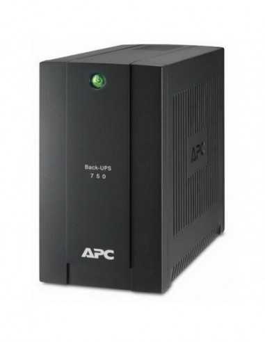 UPS APC APC Back-UPS BC750-RS 750VA415W, 230V, AVR, USB, 4Schuko Sockets