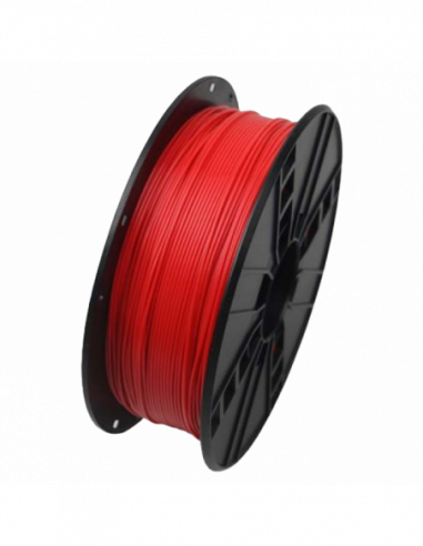 Filamente pentru imprimante 3D ABS 1.75 mm, Red Filament, 1 kg, Gembird, 3DP-ABS1.75-01-R