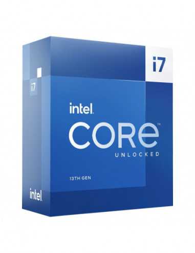 Процессор 1700 Alder Lake CPU Intel Core i7-13700F 2.1-5.2GHz (8P+8E24T- 30MB-S1700-10nm- No Integ. Graphics-65W) Tray