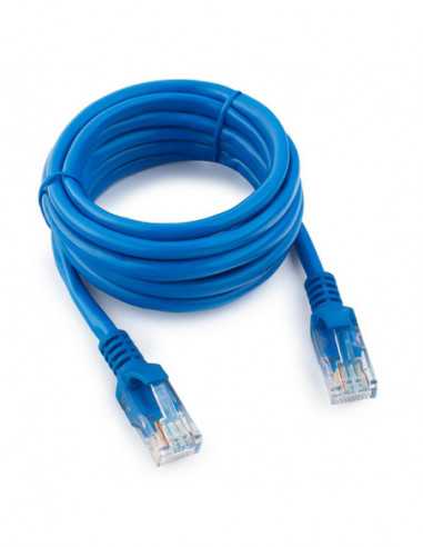 Accesorii pentru cablu torsadat UTP Cat.5e Patch cord 2m Blue