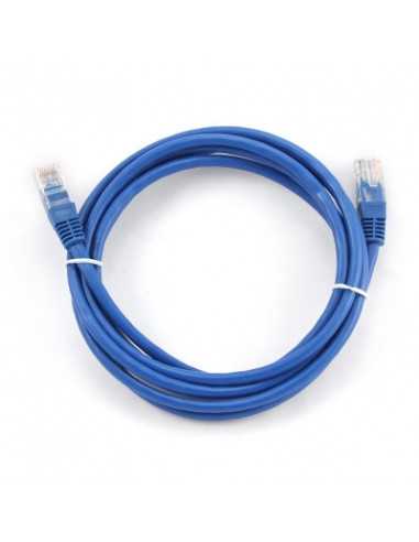 Accesorii pentru cablu torsadat UTP Cat.5e Patch cord 5m blue