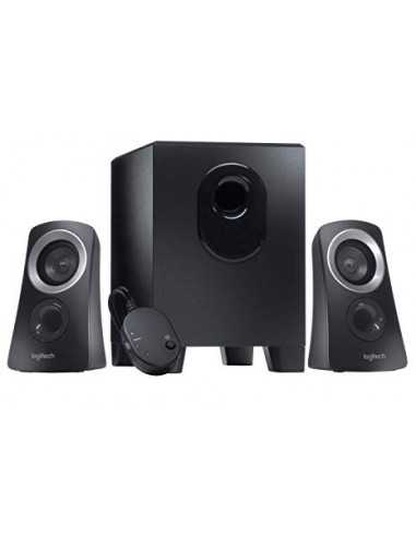 Колонки 2.1 Logitech Z313 Speaker System 2.1 (RMS 25W, 15W subwoofer, 2x5W), Black