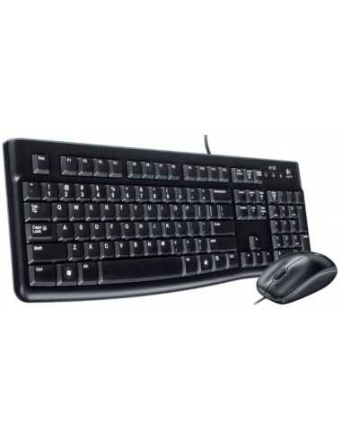 Клавиатуры Logitech Logitech Desktop MK120 USB, Keyboard + Mouse, Retail - RUS