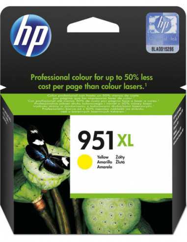 Cartuș de cerneală și cap de imprimare HP HP 951XL (CN048AE) Yellow Ink Cartridge for OfficeJet PRO 8100 ePrinter Pro 8600 Pl