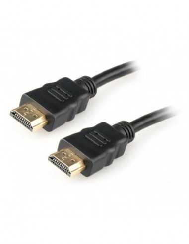 Видеокабели HDMI / VGA / DVI / DP Cable HDMI - 3m - Brackton Basic K-HDE-SKB-0300.B, 3 m, High Speed HDMI Cable with Ethernet, m