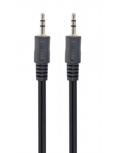Аудио: кабели, адаптеры Audio cable 3.5mm - 1.2m - Cablexpert CCA-404, 3.5mm stereo plug to 3.5mm stereo plug, 1.2 meter cable