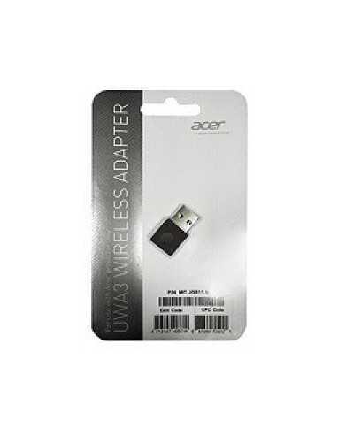 Презенторы ACER WIRELESS PROJECTION KIT UWA3 (Black)- USB Wireless adaptor- Compatible with P1285 P1385WB projectors- WiFi-N