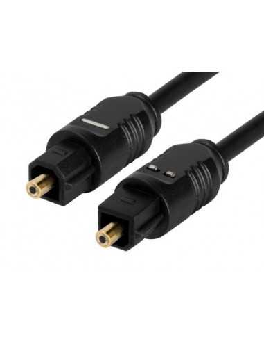 Аудио: кабели, адаптеры Optical cable 4mm - 2m - Brackton K-TOS-SKB-0200.B, Toslink-cable, mm, glass fiber OD 4mm, 1.8m, up to 