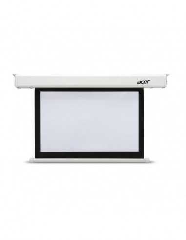 Электрические экраны для проекторов Acer E100-W01MW 100 (16:10) 215 x 130, Electrical Projection Screen, Wall Ceiling Mat White