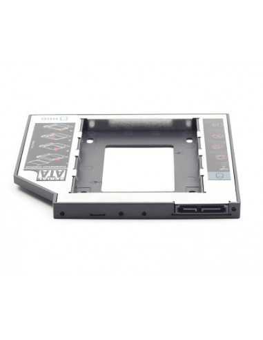 Accesorii HDD 3.5 huse externe Gembird MF-95-02 Slim mounting frame for 2.5 drive to 5.25 bay for drive up to 12.7 mm