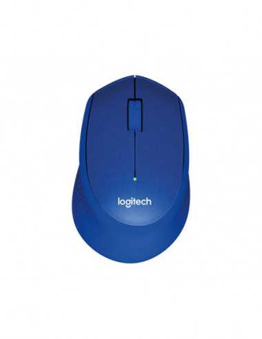 Мыши Logitech Logitech Wireless M330 Silent Plus, Optical Mouse for Notebooks, nano receiver, Blue