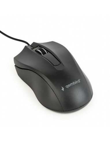 Игровые мыши GMB Gembird MUS-3B-01, Optical Mouse, 1000dpi, USB, Black