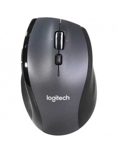 Мыши Logitech Logitech Wireless Mouse M705, Laser Mouse , Hyper-fast scrolling, Nano receiver, Dark-GreySilver, Retail