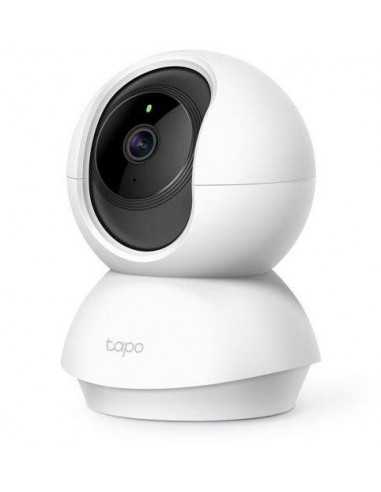 IP Видео Камеры Indoor IP Security Camera TP-LINK Tapo C200, White, No Hub Required, FHD (1920x1080), Smart PanTilt IP Camera, 