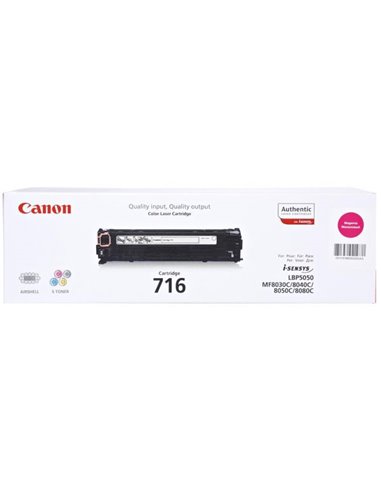 Laser Cartridge Canon 716 M (1978B002), magenta (1500 pages) for LBP-5050/5050N, MF8030Cn/8050Cn/8080Cw