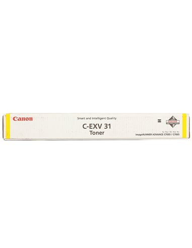 Toner Canon C-EXV31 Yellow, (940g/appr. 52 000 pages 10%) for Canon iR Advance C7055i/7065i