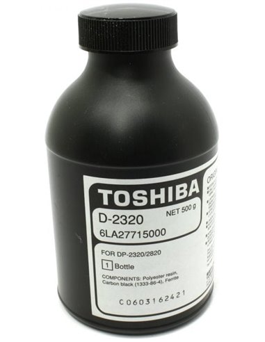 Developer Toshiba D-2320 (500g/appr. 90 000 pages 6%) for e-STUDIO 18/181/223/243/195