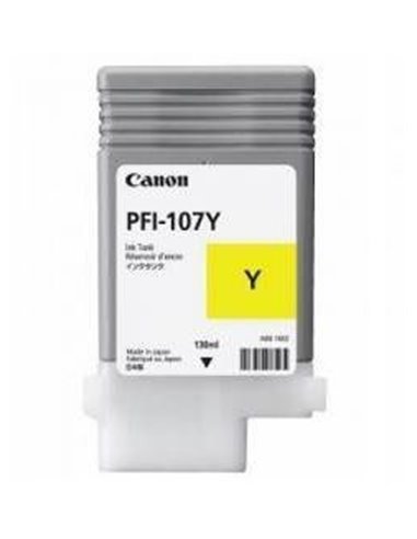 Ink Cartridge Canon PFI-107 Y, 130ml for iPF670,680,685,770,780,785