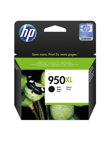 HP 950XL (CN045AE) Black Officejet Ink Cartridge for Officejet Pro 8100/8600 Printer, 2300 pages