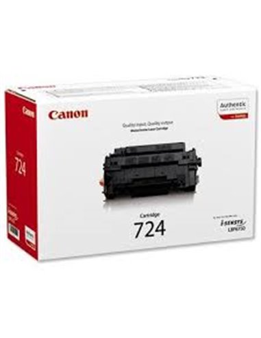 Laser Cartridge Canon 724 B (3481B002), black (6 000 pages) for for MF512X & LBP6750DN