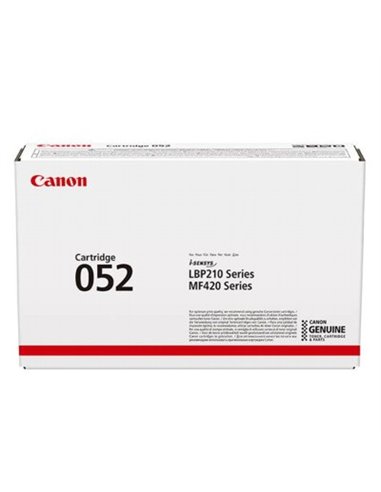 Laser Cartridge Canon 052 B (2199C002), black (3100 pages) for LBP-21X Series & MF42X Series