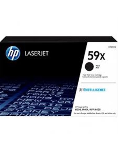 HP 59X (CF259X) Black cartridge for HP LaserJet Pro: M304a, M404dn, M404dw, M404n, M428dw, M428fdn, M428fdw 10000 pages.