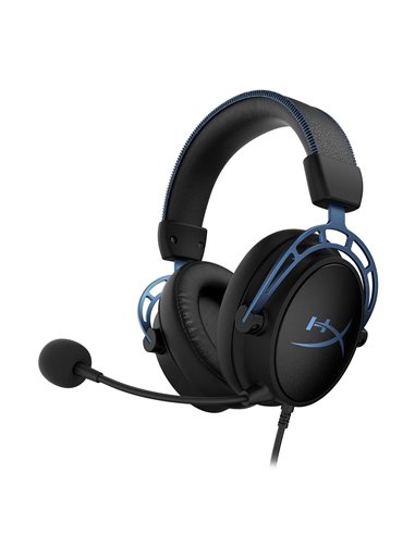 Casti Gaming HyperX Cloud Alpha S , black/blue [HX-HSCAS-BL/WW]