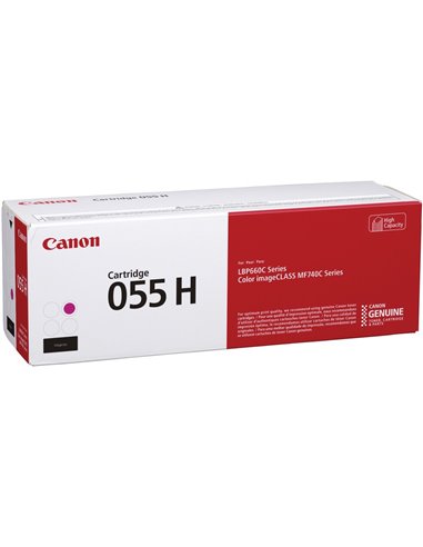 Laser Cartridge Canon 055H (3018C002), magenta (5900 pages) for MF742Cdw, MF744Cdw, MF746Cx, LBP663Cdw, LBP664Cx