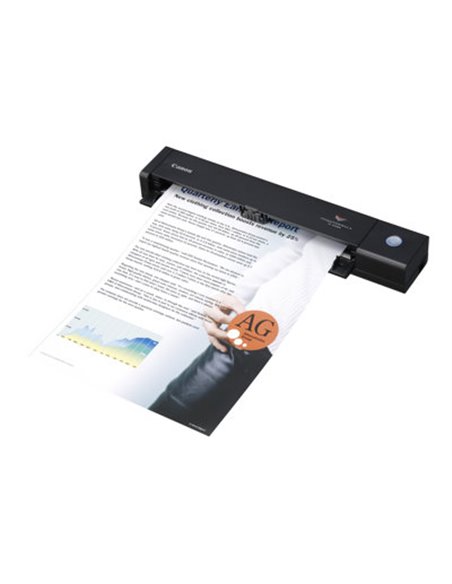 Document Scanner Canon P-208II (9704B003) USB, ADF (10 sheets - 50-80g/m2), 3-colour (RGB) LED, CMOS CIS 2 Line Sensor, Front...