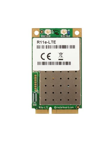 Карта miniPCI-e Mikrotik R11e-LTE / 2G/3G/4G/LTE / поддержка диапазонов 1/2/3/5/7/8/20/38/40