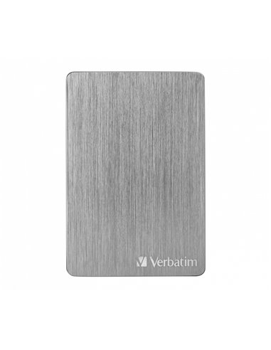 2.5” External HDD 2.0TB (USB3.2) Verbatim Store 'n' Go ALU Slim, Space Grey, Aluminium, Sleek, Slim, Nero Backup Software, G...