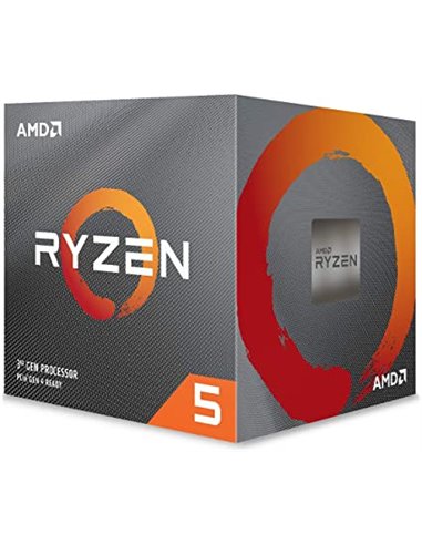 AMD Ryzen™ 5 3500X, Socket AM4, 3.6-4.1GHz (6C/6T), 32MB Cache L3, No Integrated GPU, 7nm 65W, Box (with Wraith Stealth Cooler)