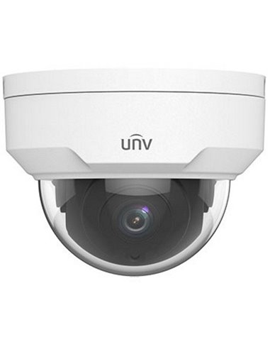 UNV IPC324LR3-VSPF28-D, Easy DOME 4Mp, 1/3” CMOS, Fixed lens 2.8mm, IR up to 30m, ICR, 2592x1520:20fps, Ultra 265/H.264/MJPEG...