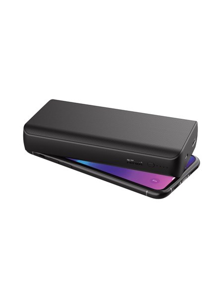 Trust Laro 65W USB-C Laptop Powerbank, High-capacity 65W powerbank to fast-charge your USB-C laptop or MacBook on the go, (65...