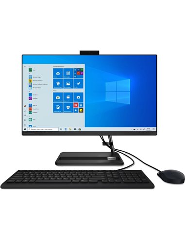 All-in-One PC 23.8” Lenovo IdeaCentre 3 24ITL6 / Intel Pentium / 8GB / 256GB SSD / Black