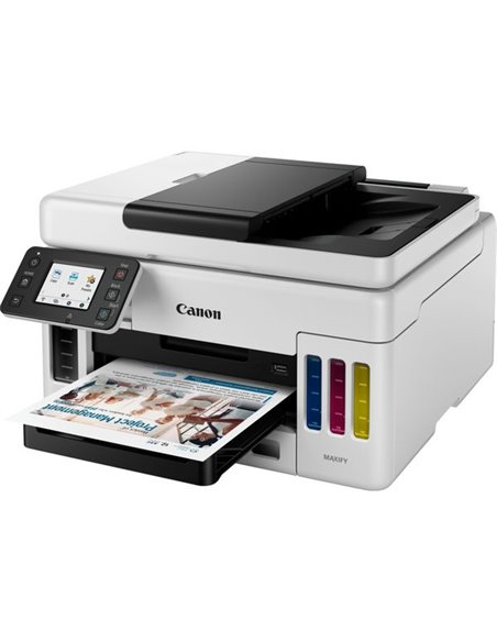 MFD CISS Canon MAXIFY GX6040 / Duplex / ADF / Wi-Fi / RJ45 / White