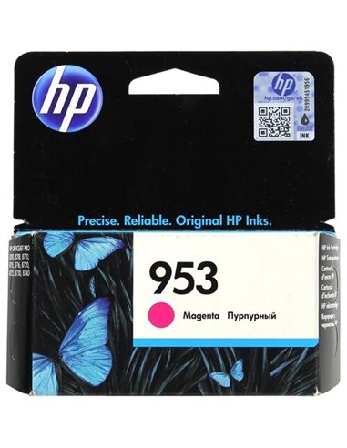 HP 953 (F6U13AE) Magenta Ink Cartridge; (for HP OfficeJet Pro 7720, 7730, 7740, 8710, 8720, 8725, 8728, 8730, 8740, 7740, 821...