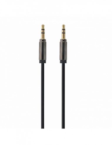 Audio: cabluri adaptoare Cable 3.5mm jack-3.5mm jack 1.8m 3pin Cablexpert Gold connectors CCAP-444-6