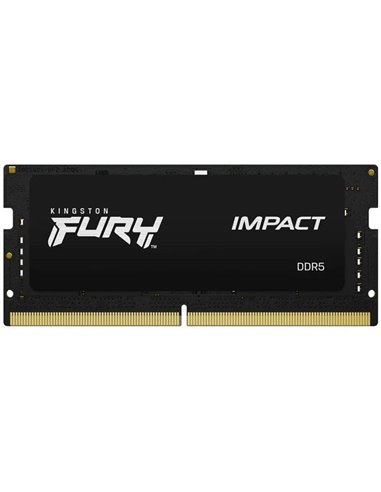 Оперативная память Kingston FURY® Impact DDR5-4800 SODIMM 32ГБ