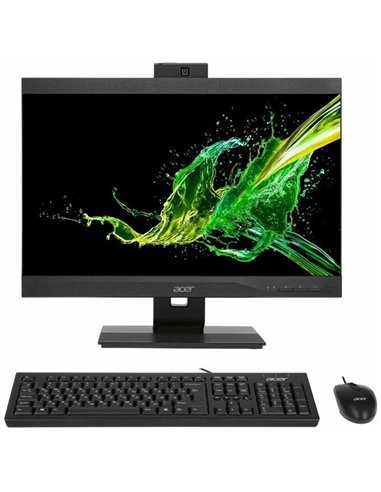 All-in-One PC 23.8” Acer Veriton Z4880G / Intel Core i5 / 8GB / 256GB SSD / Win10Pro / Black