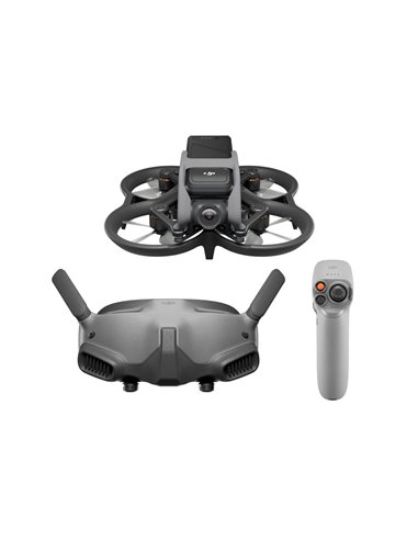 Дрон DJI Avata Pro-View Combo (DJI RC Motion 2) Kit (952219) / Autonomy 18min / 48MP, F/2.8, 4K60 / Gimbal one axis / 97 KM/...