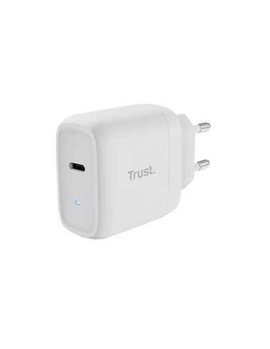 Trust Maxo 45W Universal USB-C Charger, Charging technology USB-C, USB PD 3.0 + PPS, output (5, 9, 12, 15, 20V max 3A), wit...