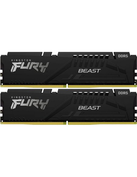 Оперативная память Kingston FURY® Beast DDR5 5200 МТ/с 64ГБ (Kit of 2*32GB)