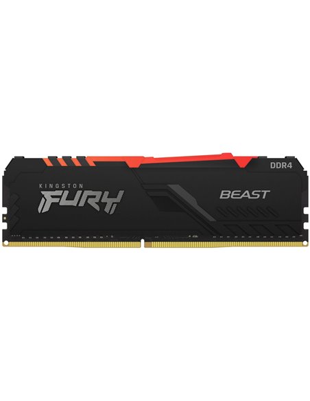 Оперативная память Kingston FURY® Beast DDR4 RGB 3733 МТ/с 16ГБ