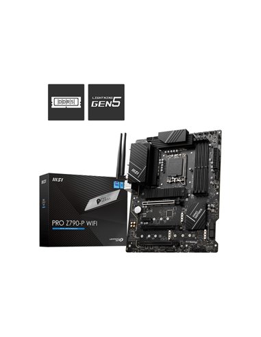 Placa de baza MSI PRO Z790-P WIFI / 1700 / Z790 / DDR5 / ATX