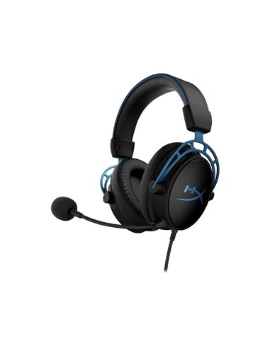 Casti Gaming HyperX Cloud Alpha S , black/blue [4P5L3AA]