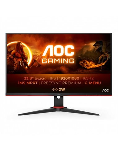 23.8” Monitor Gaming AOC 24G2SPAE/BK / 1ms / 165MHz / Black