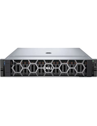 Dell PowerEdge R760xs 2U Rack, Intel Xeon Gold 5420+ 2G, 1x16GB RDIMM DDR5 4400, 4TB HDD SAS 12Gbps 7.2K (up to 12х3.5” HDD S...