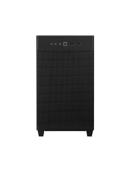 Корпус ASUS PRIME AP201 Tempered Glass/ noPSU / 1x120mm / mATX / Black