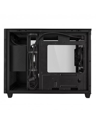 Корпус ASUS PRIME AP201 Tempered Glass/ noPSU / 1x120mm / mATX / Black
